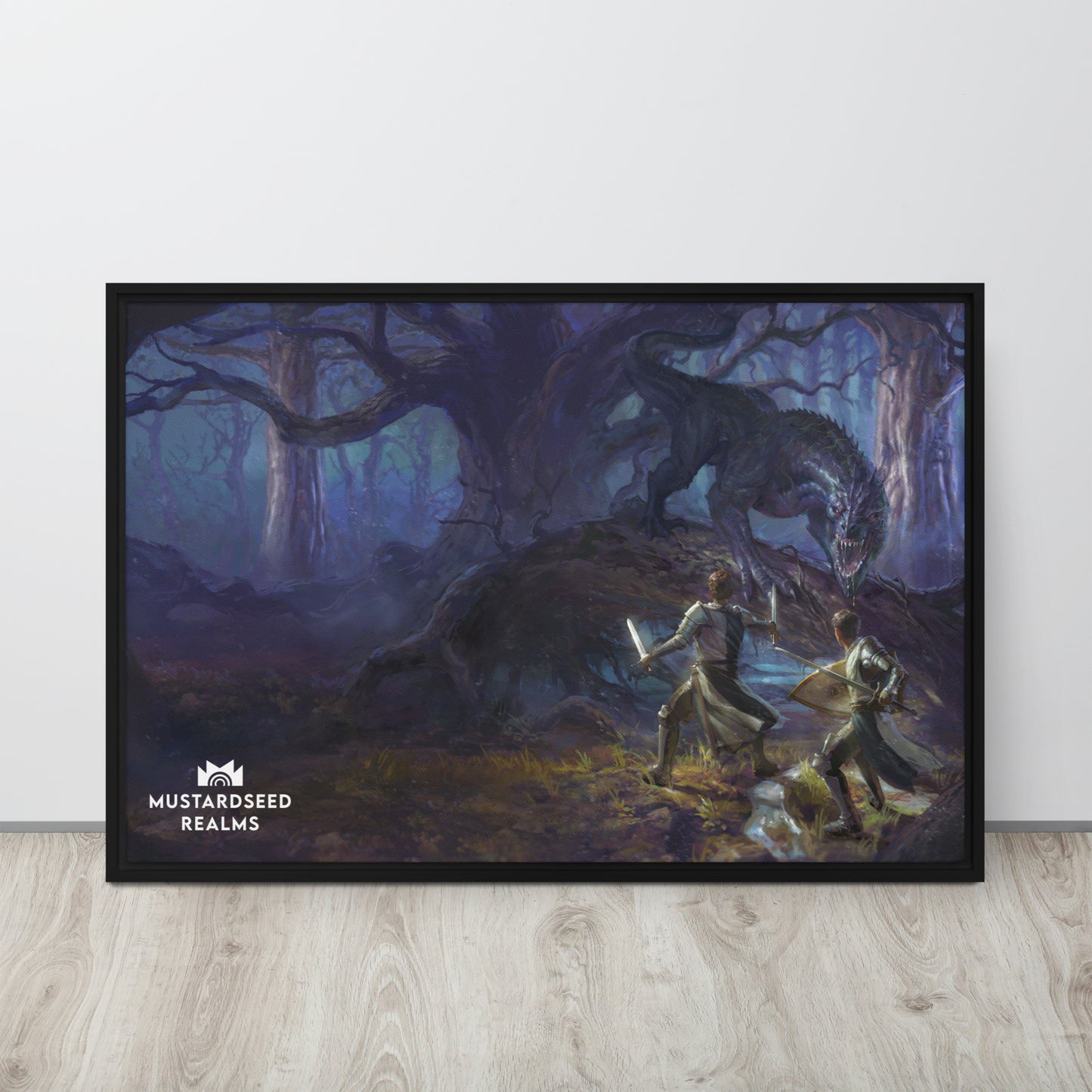 Framed canvas